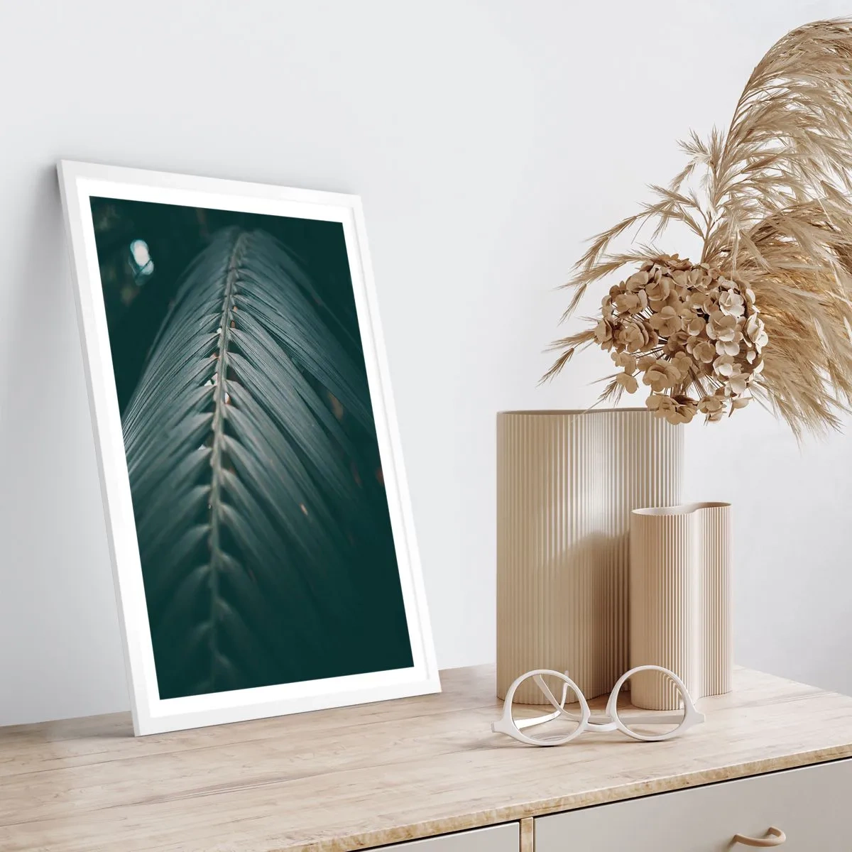 Plagát v bielom ráme - Presnosť prírody - 30x40 cm