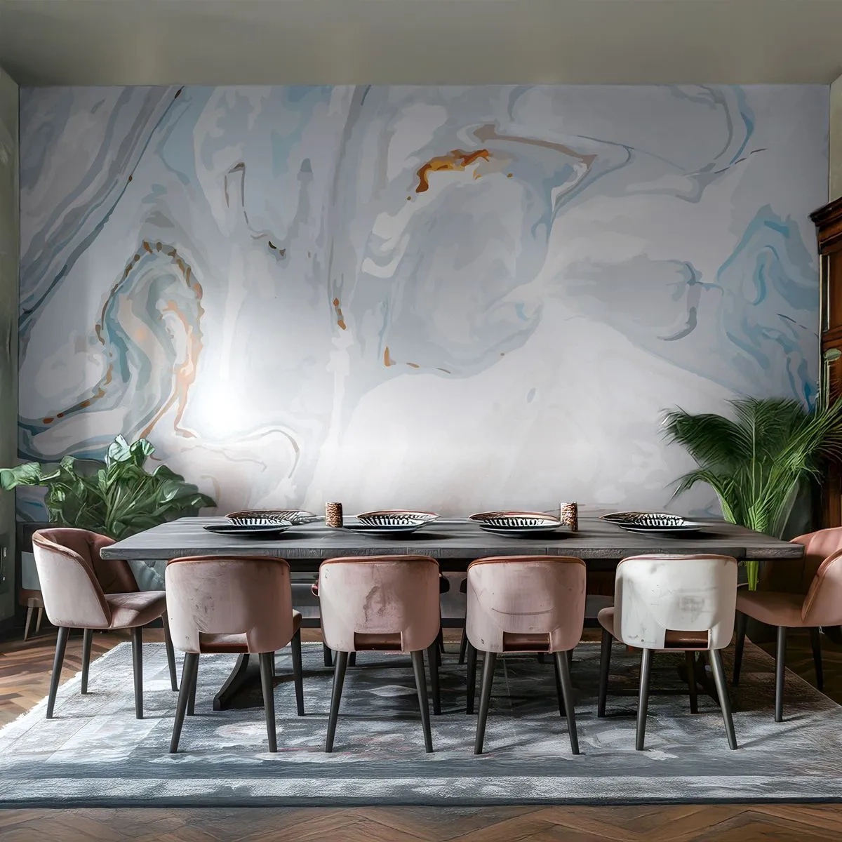 Fototapeta Premium Sand - Povznesená biela - Abstrakcia, Kus, Moderný vzor - 400x280 cm