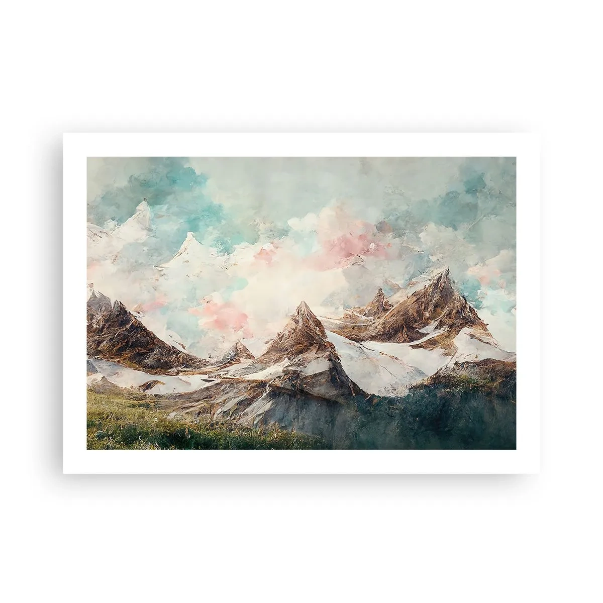 Plagát - Skalné čepele - 70x50 cm