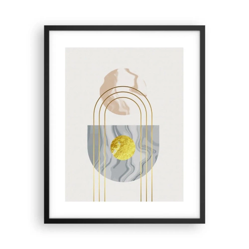 Plagát v čiernom ráme - Jas a žiarivosť - 40x50 cm