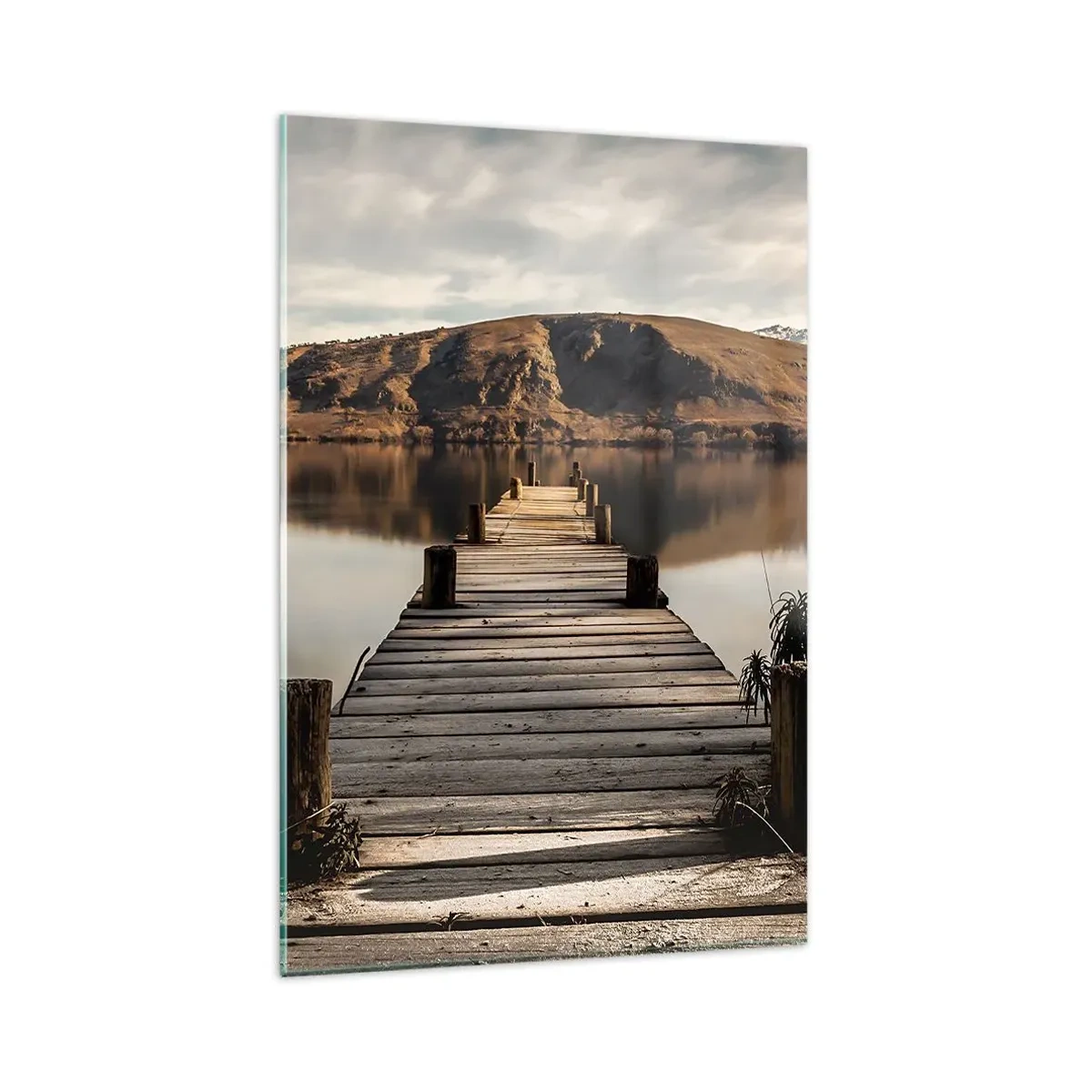Obraz na skle - Krajina v tichu - 80x120 cm