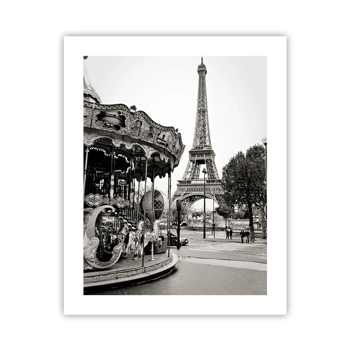 Plagát - Ak zábava, tak len v Paríži - 40x50 cm