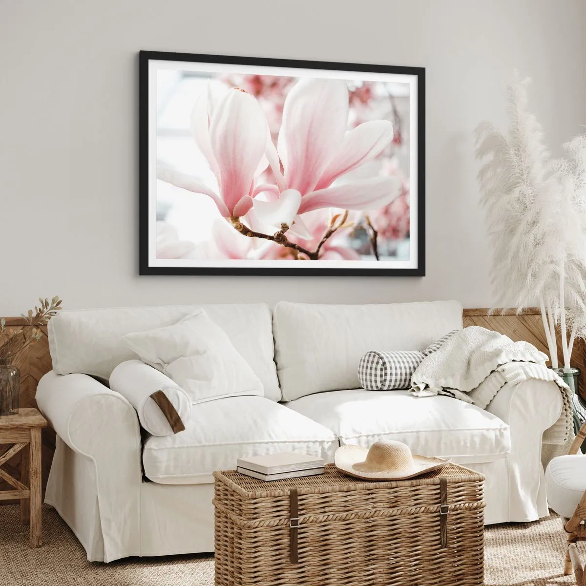 Plagát v čiernom ráme - Nesmiernosť nežnosti - 100x70 cm