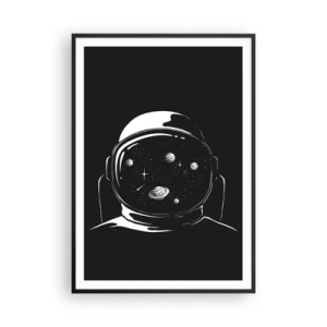 Plagát v čiernom ráme - Skvelý výhľad - 70x100 cm