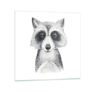 Obraz na skle - Chvíľa dojatia - 70x70 cm