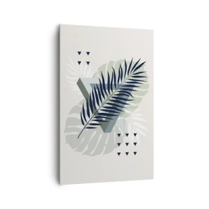 Obraz na plátne - Príroda a geometria – dva poriadky? - 80x120 cm