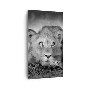 Obraz na plátne - Kráľovské šteňa - 45x80 cm