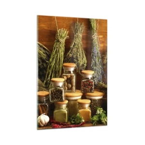 Obraz na skle - Kuchynské kúzla - 80x120 cm