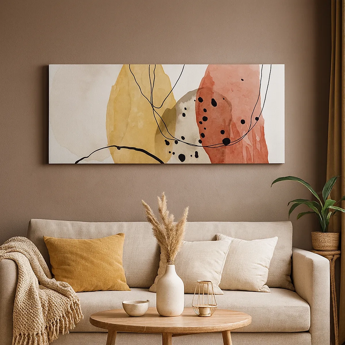 Obraz na plátne - Ako ľahký, priezračný vzduch - 30x30 cm