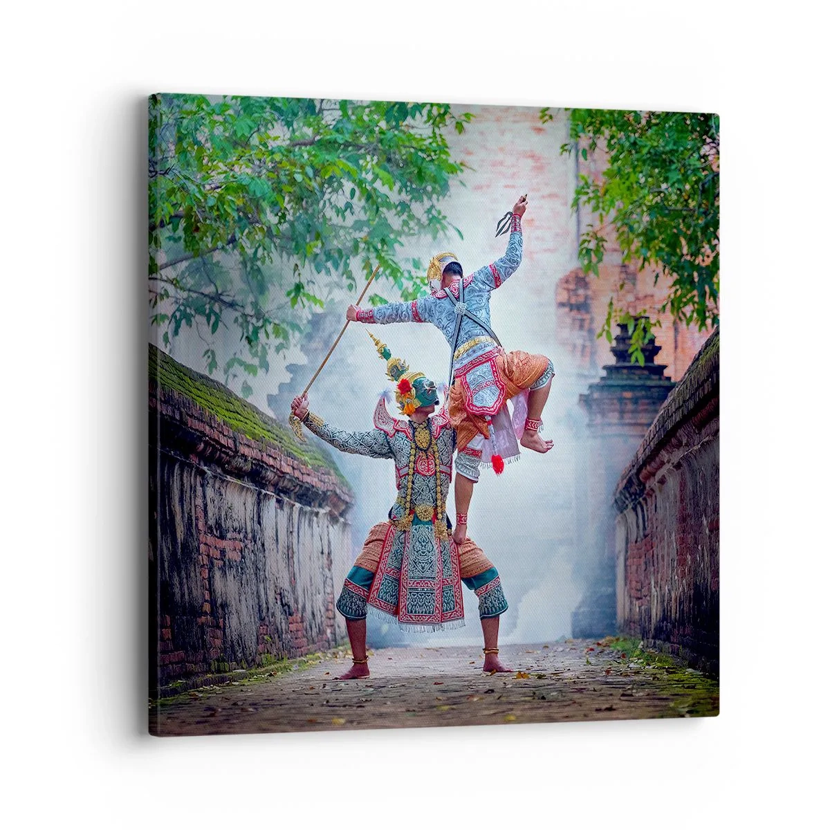 Obraz na plátne - Vražedne krásny tanec - 40x40 cm