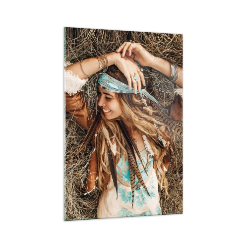 Obraz na skle - Na ceste do leta lásky - 70x100 cm