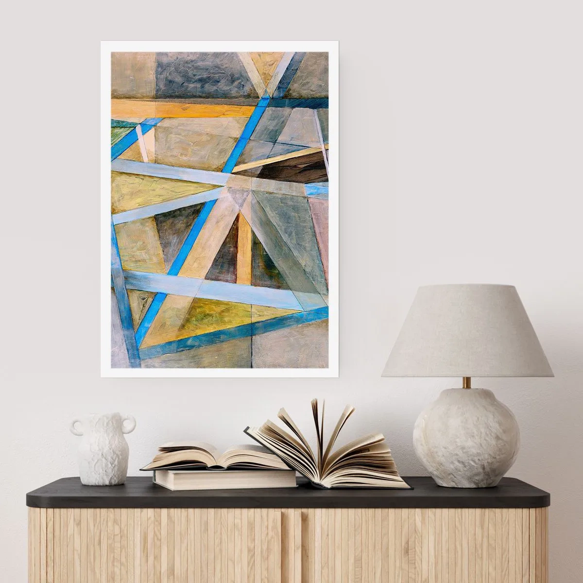 Plagát - Priamo alebo diagonálne? - 70x100 cm