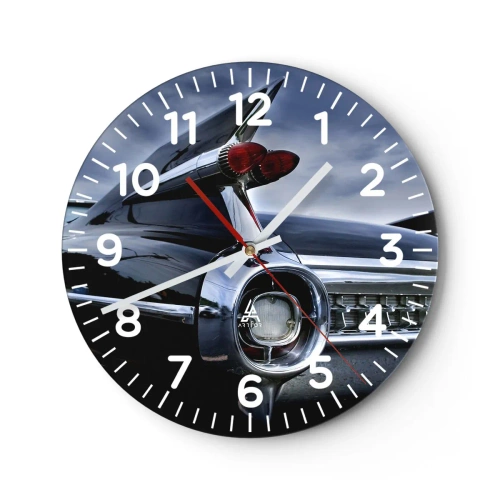 Nástenné hodiny - Práve preto krásny! - 40x40 cm