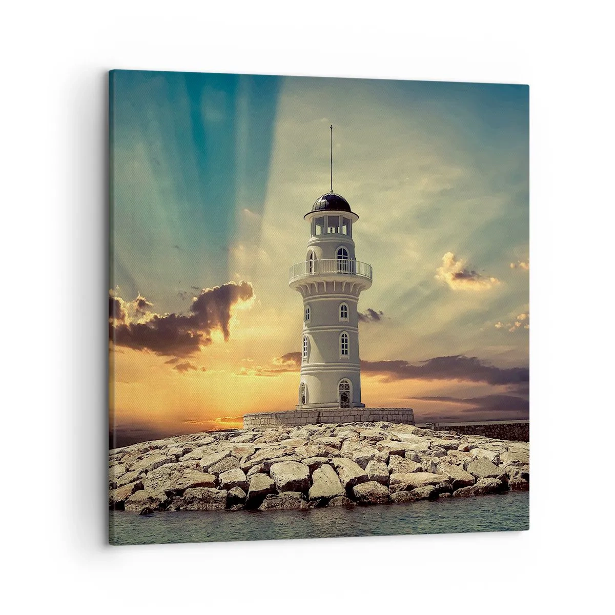 Obraz na plátne - Svetlo - Dobro - Krása - 50x50 cm