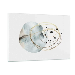 Obraz na skle - V objatí priestoru - 120x80 cm