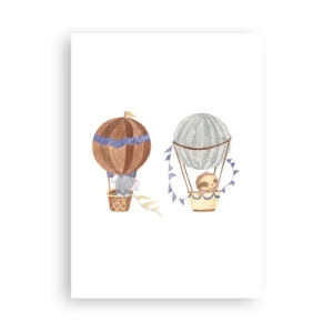 Plagát - Priatelia na cestách - 50x70 cm