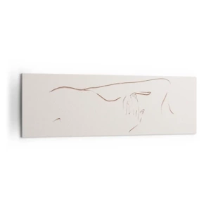 Obraz na plátne - Tvar túžby - 160x50 cm