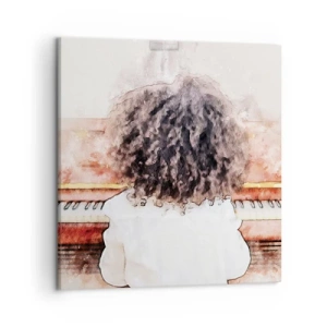 Obraz na plátne - V novom svete - 50x50 cm