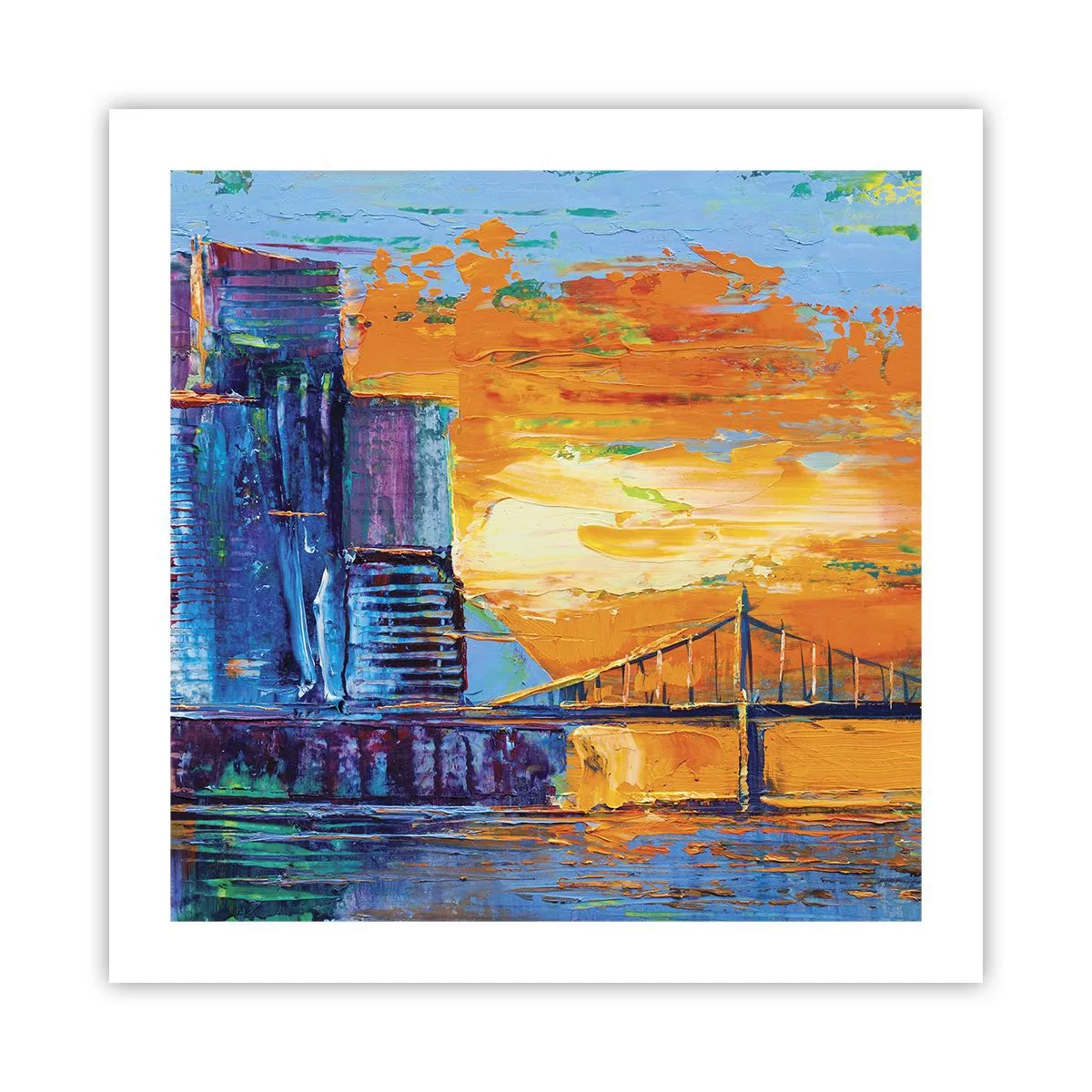 Plagát - Kultúra a príroda - 50x50 cm