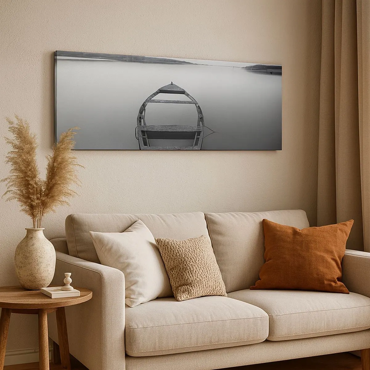 Obraz na plátne - Túžba a melanchólia - 100x40 cm