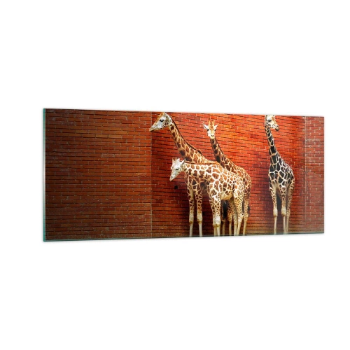Obraz na skle - Vidíte nejaký agát? - 100x40 cm