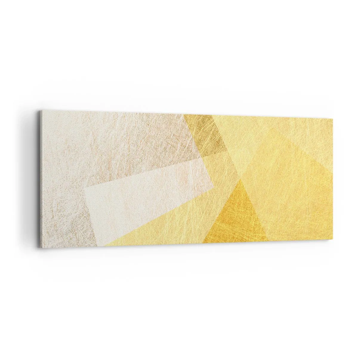 Obraz na plátne - Počasie geometrie - 100x40 cm
