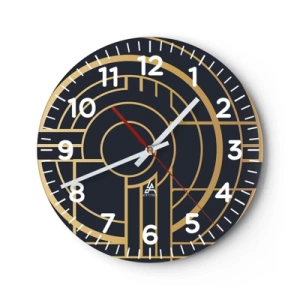 Nástenné hodiny - Obraty udalosti - 40x40 cm