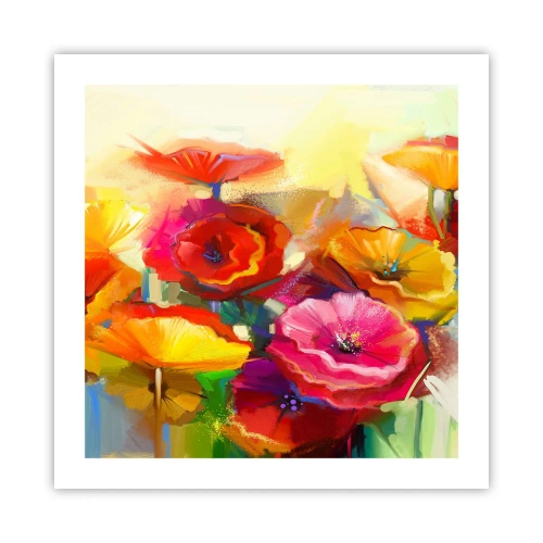 Plagát - Nielen červené - 50x50 cm