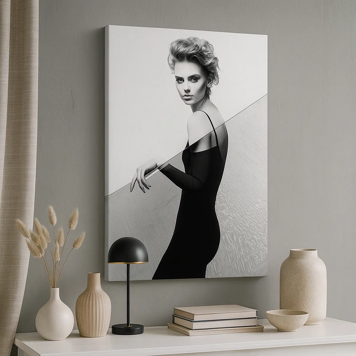 Obraz na plátne - Magnetický pohľad - 50x70 cm