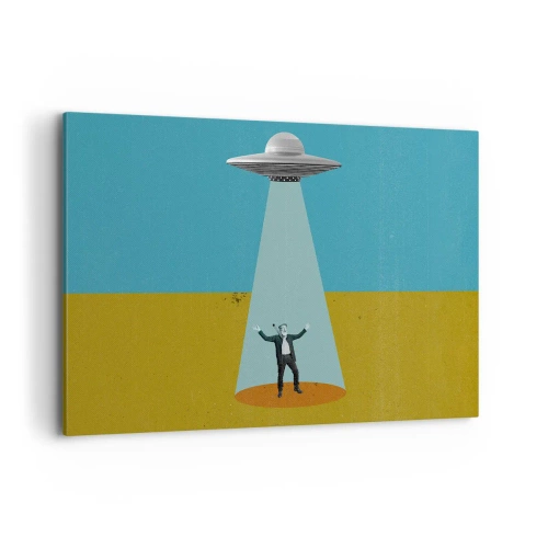 Obraz na plátne - Blízke stretnutie - 120x80 cm