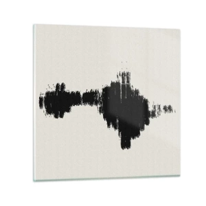 Obraz na skle - Vibrácie predstavivosti - 60x60 cm