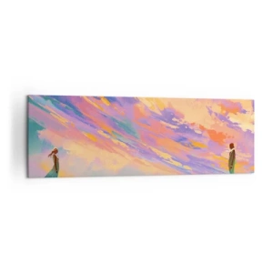 Obraz na plátne - Sila príťažlivosti - 160x50 cm