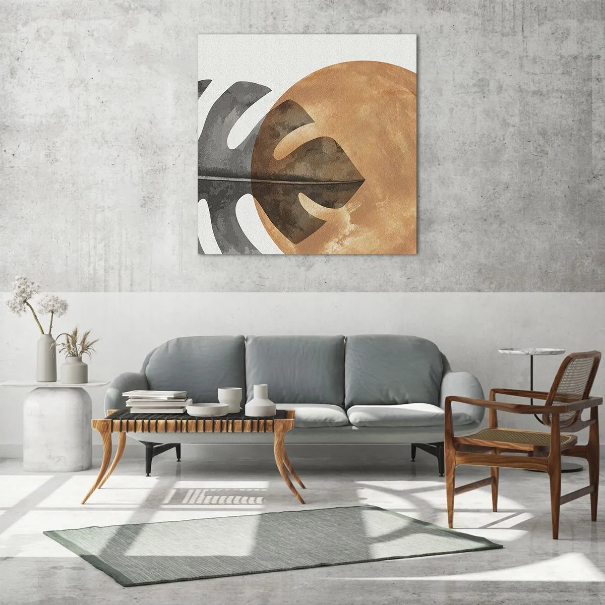 Obraz na skle - Vždy slnko - 70x70 cm