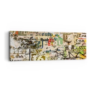 Obraz na plátne - Och, deje sa to... - 90x30 cm