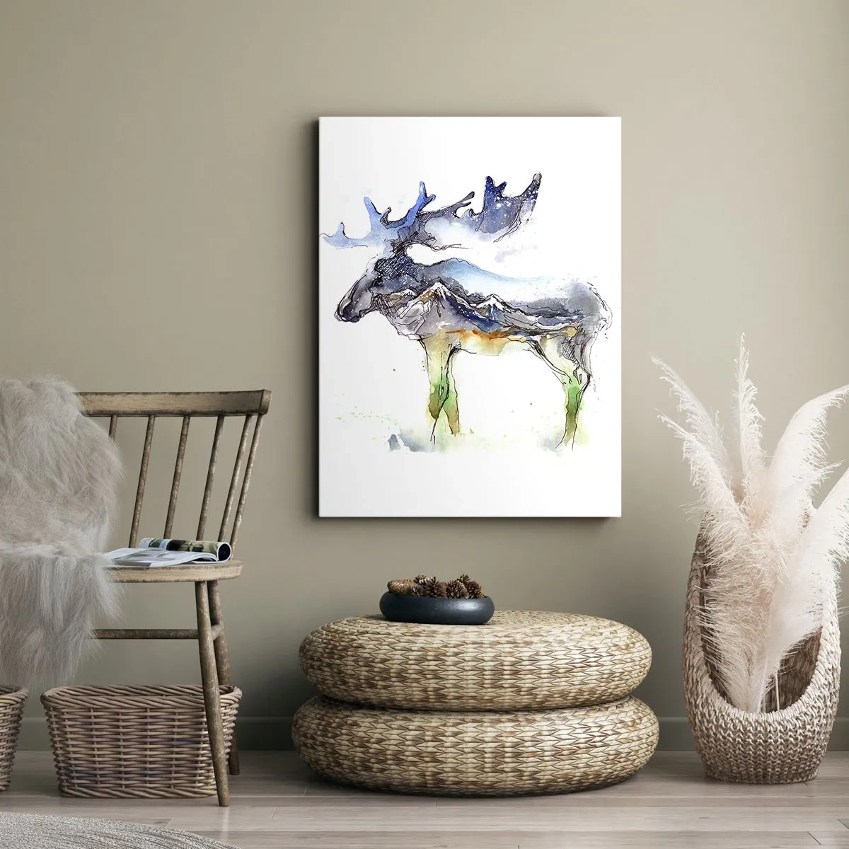 Obraz na plátne - Hrdina zimného príbehu - 70x100 cm