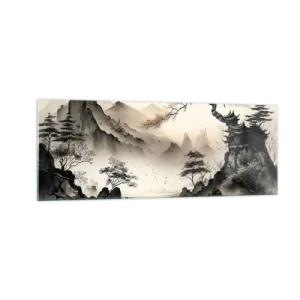 Obraz na skle - Jedinečné kúzlo orientu - 140x50 cm