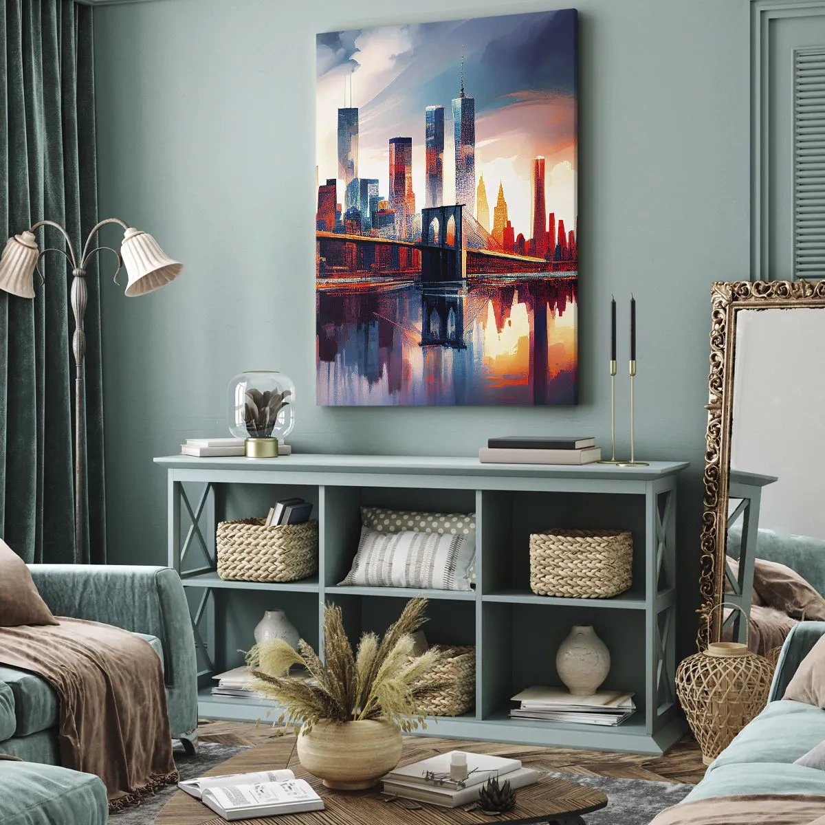 Obraz na plátne - Famózny New York - 45x80 cm
