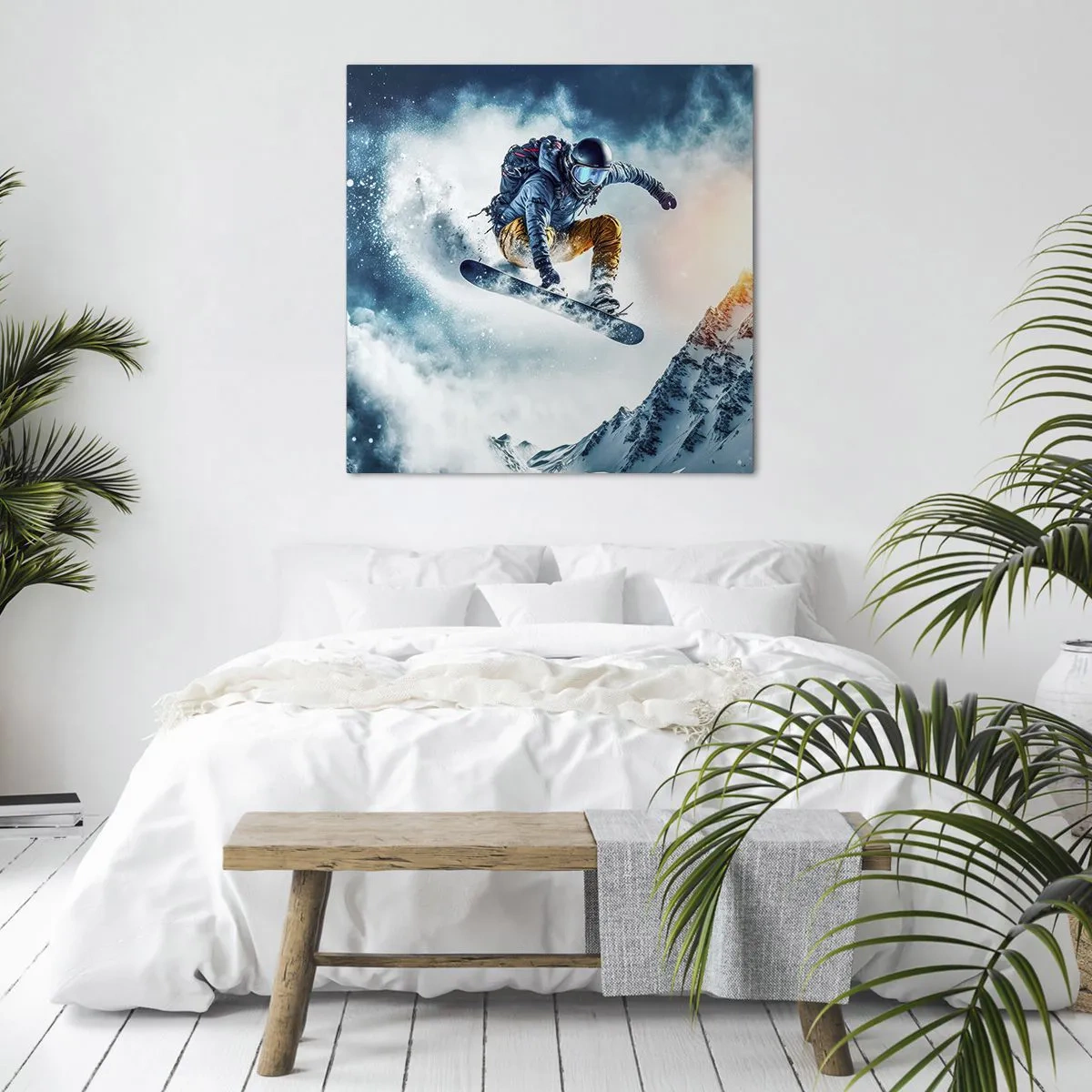 Obraz na plátne - Extrémne emócie - 70x70 cm