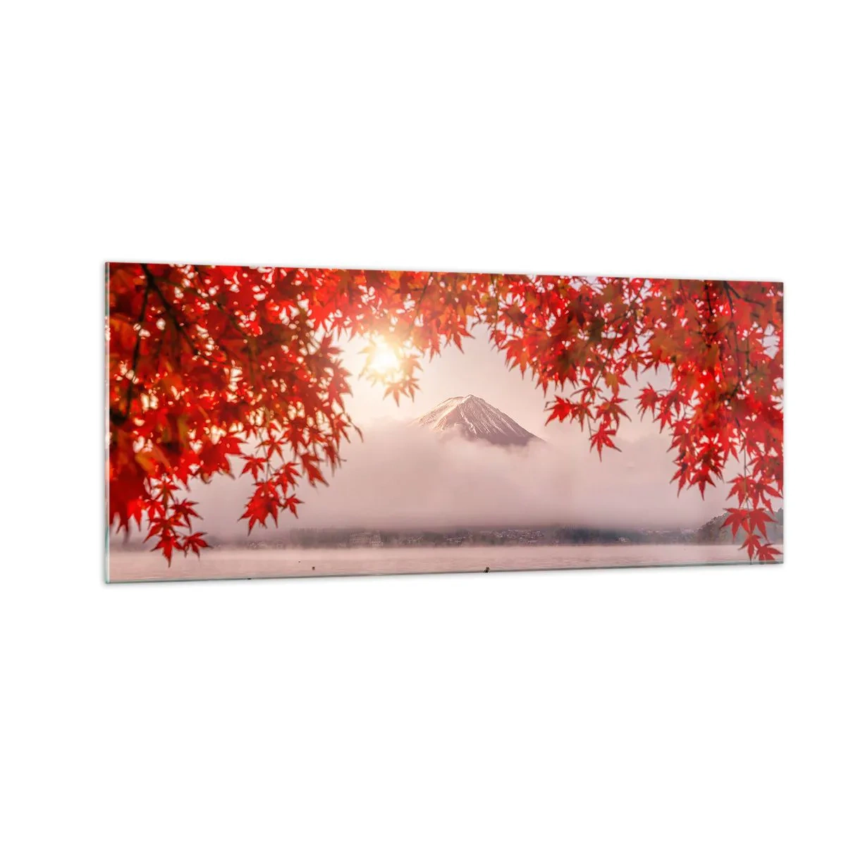 Obraz na skle - V japonskom štýle - 100x40 cm