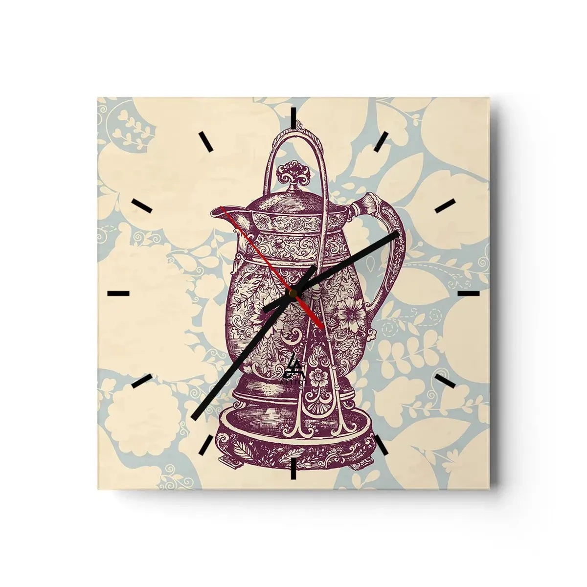 Nástenné hodiny - Krása všedného dňa - 40x40 cm