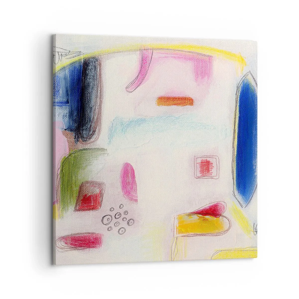 Obraz na plátne - Viac konvexné ako konkávne alebo ploché - 50x50 cm