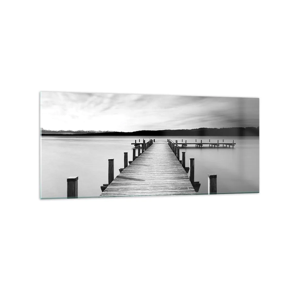 Obraz na skle - Pri napájadle – pokoji - 120x50 cm