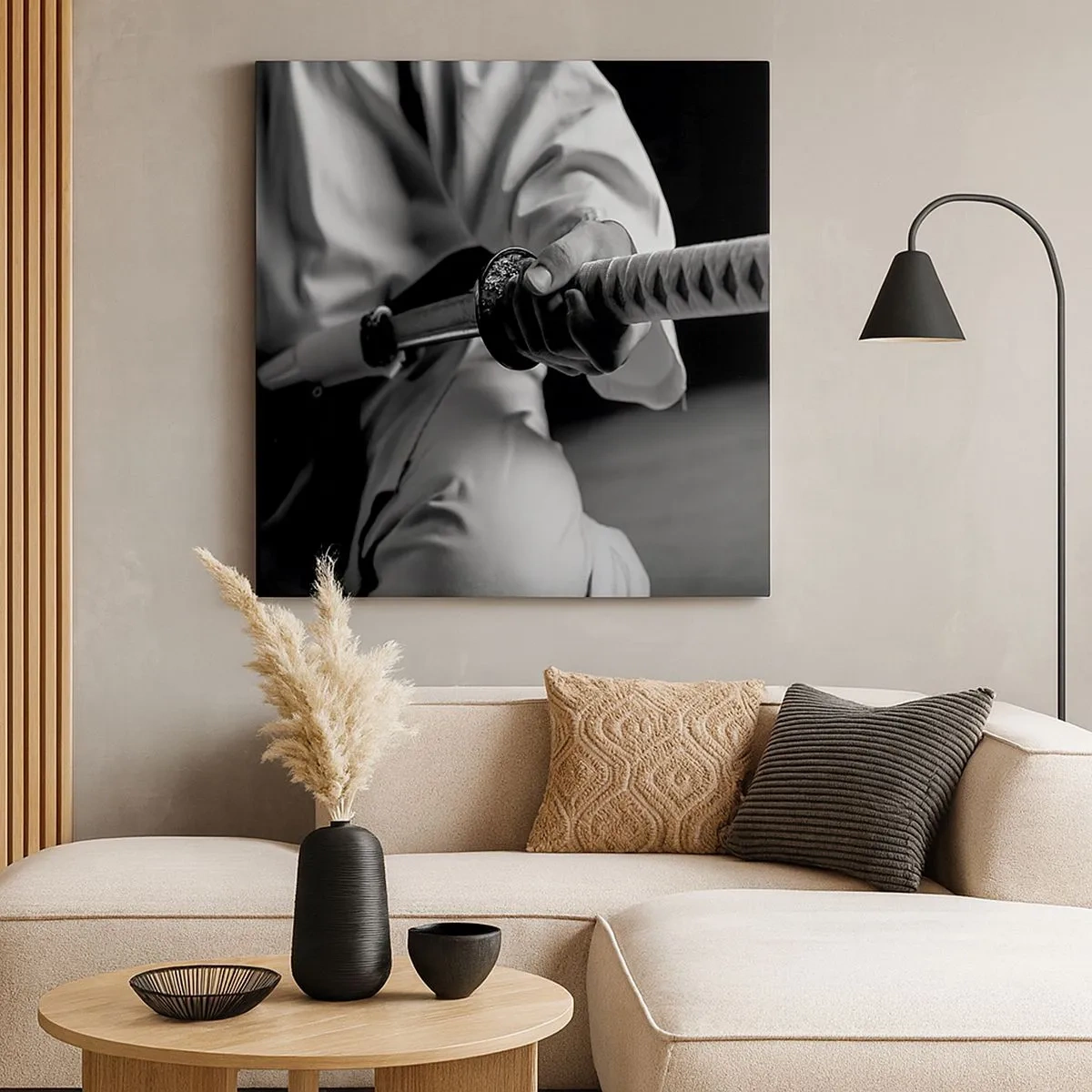 Obraz na plátne - Duša bojovníka - 30x30 cm