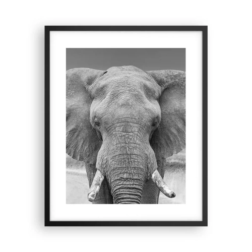 Plagát v čiernom ráme - Vitajte v mojom svete - 40x50 cm