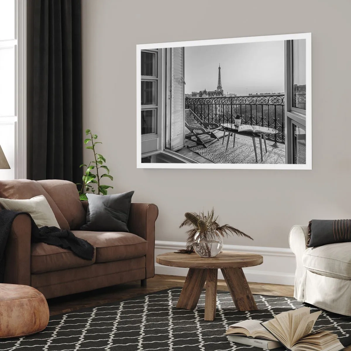 Plagát - Parížske popoludnie - 70x50 cm