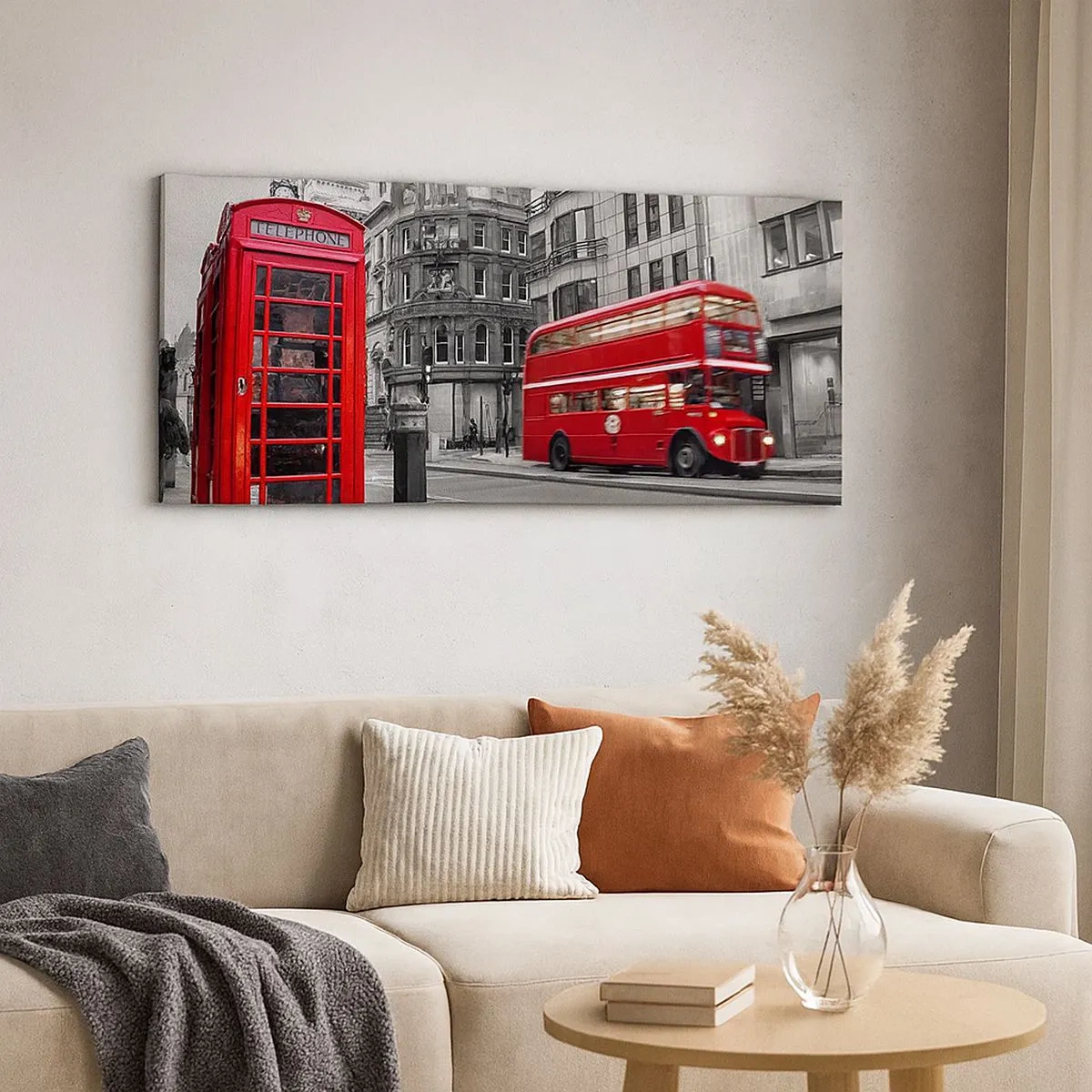 Obraz na plátne - Najčervenšie v Európe - 100x40 cm