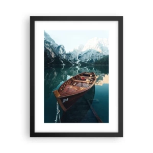 Plagát v čiernom ráme - Ako namaľované na skle - 30x40 cm