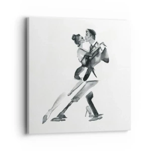 Obraz na plátne - V jednom rytme - 40x40 cm