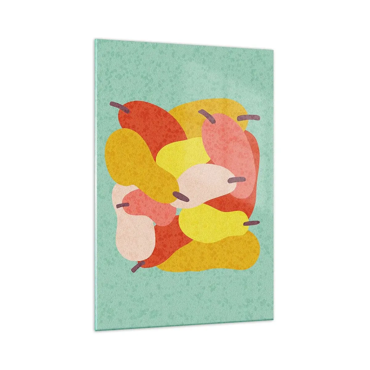 Obraz na skle - Ochutnajte letné slnko - 70x100 cm