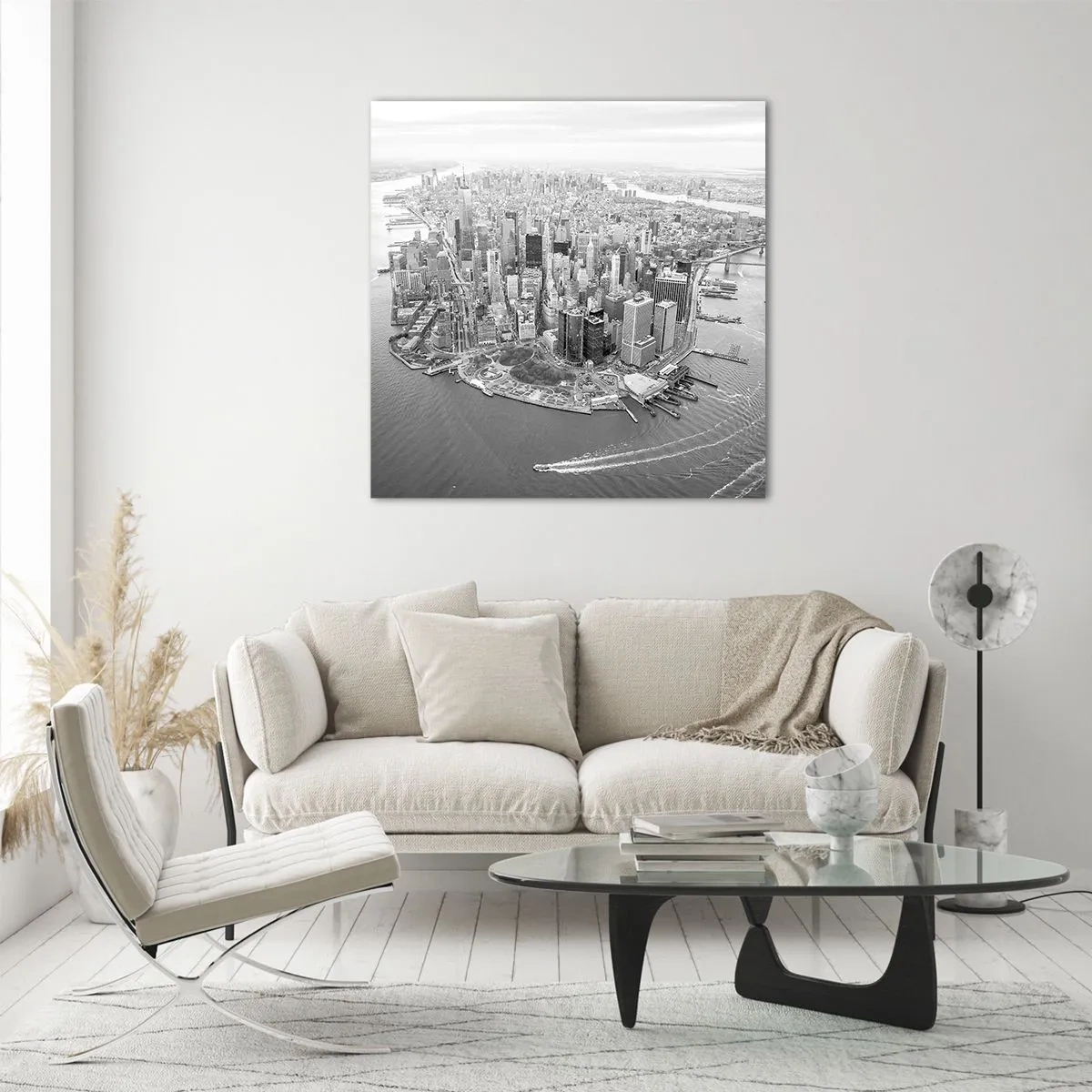Obraz na skle - Ako nemilovať? - 70x70 cm